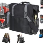 Travel Carrying Bag for Ninja SLUSHi Machine FS300 FS301 FS299 Series,Travel Party Tote for Ninja Creami,Coffee Machine,Blender,Waterproof,Tear-Resistant,Portable Carrying Caes