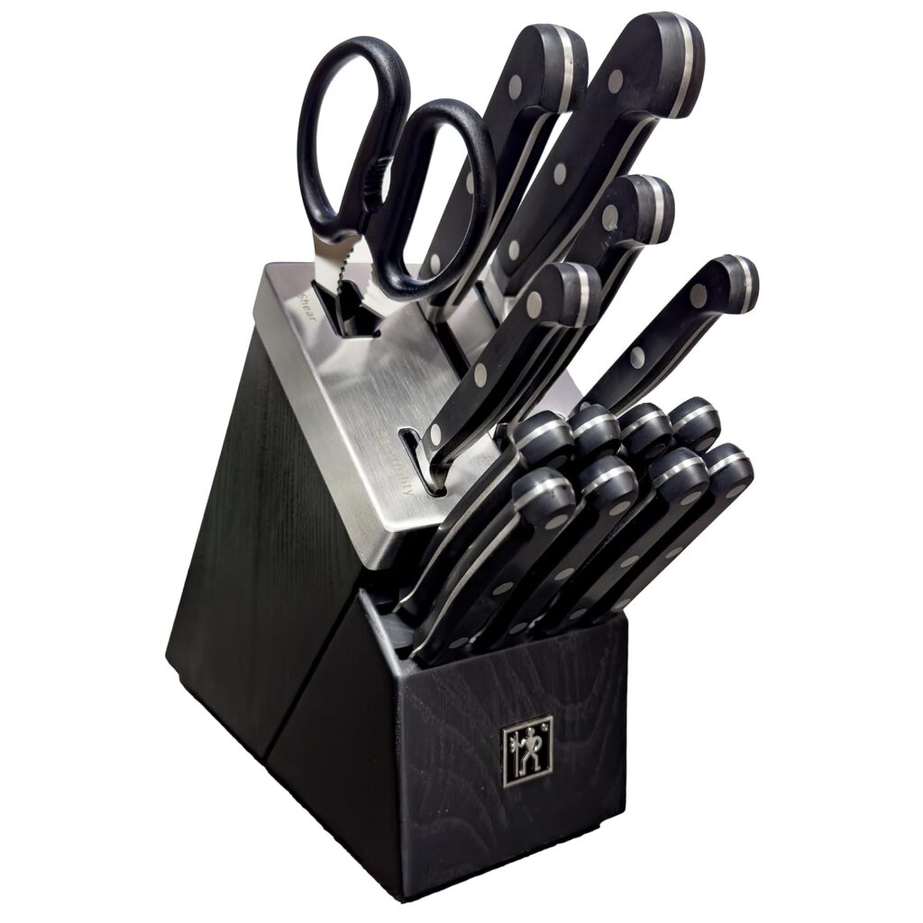 HENCKELS Classic 15-pc Self-Sharpening Knife Block Set