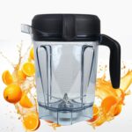 For Vitamix Blender Pitcher 64oz Low-Profile Replacement, Compatible with Vitamix 750, 5200, 5000, 6300, 7500, A3500, vm0102, vm0103, vm0197, E310, Classic, Container Jar Cup, 3-Year Warranty