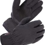 SKYDEER Winter Gloves with Soft Deerskin Suede Leather & Thermal Polar Fleece & Warm 3M Thinsulate Insulation (SD8661T)