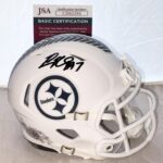 Cameron Heyward signed Pittsburgh Steelers Salute To Service mini helmet JSA – Autographed NFL Mini Helmets