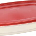 Rubbermaid Plastic Easy Find Lid Food Storage Container, 1.5 Gal, 1777163 set of 2