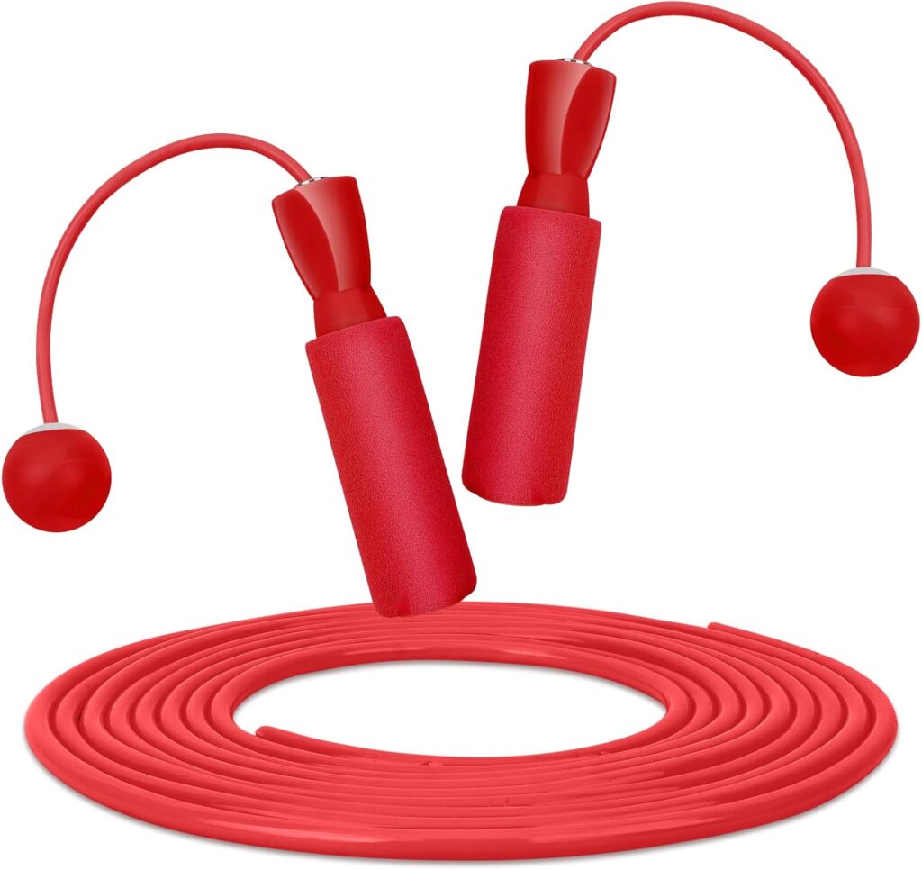 Jump Rope Cordless Jumping Rope Weighted Skipping Rope Indoor Jump Ropes Replaceable