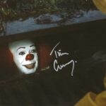 RP Tim Curry Signed Pennywise Stephen King’s IT 8×10 Photo Reprint COA Certificate of Authentication Autographed Movie Poster