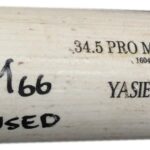 Yasiel Puig Official Major League Game Used Signed Bat Old Hickory Dodgers 469
