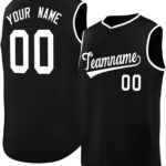 Custom Men Full Button Sleeveless Baseball Jersey Personalized Stitched Name Number for Women Youth