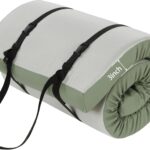 MABOZOO 3 Inch Thick Yoga Mat, Extra Thick Gymnastics Mat With Carrying Handles for Men Women, PU Leather Anti-Tear Fitness Foam Exercise Mat for Yoga, Pilates, Stretching