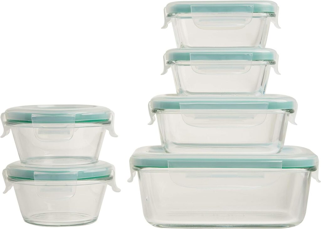 OXO Good Grips Smart Seal Airtight Container 12 Piece Glass Container Set