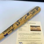 Vladimir Guerrero Todd Helton 1990’s Rookie Top Prospects Signed Bat JSA COA – MLB Autographed Game Used Bats
