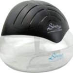 Sirena Twister Air Purifier (Black) – Water Filter Air Washer For Home and Office – Essential Oil Aroma Diffuser With LED Night light – Small Air Cleaner For Smoke and Pets