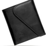 Leather RFID Wallet for Men, Slim Leather Mens Wallet, Handcraft Men’s Wallets, Card Cases & Money Organizers, Magnetic Closure Sleek RFID Blocking Thin Mens Wallets with 9-12 Card Slots & Gift Box