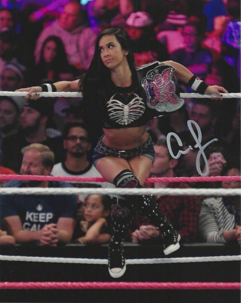 PHOTOOH! A.J. Lee (WWF WWE) Autographed Signed Photo Poster – 8 X 10 inches Glossy Print – Unframed – Wall Art for Modern Home Office