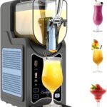 6 in 1 Slushie Machine for Home, No Ice Needed Slushy Machine 88oz Frozen Drink Maker, Bigger Tank, Auto Clean, Easy to Make Slush, Juice, Frappe, Milk Shake, Cold Drink and Cocktail