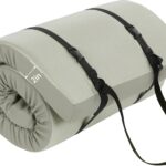 MABOZOO 2 Inch Thick Yoga Mat, 72”x24’x2″ Foldable Extra Thick Exercise Mat Gymnastics Mat with PU Leather, Padded Yoga Mat Fitness Mat for Yoga, Pilates, Stretching