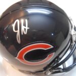 Jordan Howard Signed Chicago Bears Mini Football Helmet w/COA Indiana Pro Bowl – Autographed NFL Mini Helmets