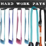 Multi-Purpose Workout Gear Wall Hanger Storage for Resistance Bands, Jump Ropes, Lifting Belt, Fitness Bands, Barbells