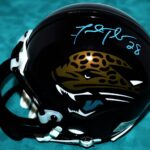Fred Taylor Signed Autographed Jacksonville Jaguars JAGS Mini Helmet with BLUE Signature + BECKETT BAS COA – Autographed NFL Mini Helmets