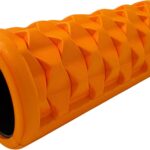 Kemp USA Foam Roller for Massage and Back Pain, Great for Quads, Calves, Lats, and Back Muscles (13-in)