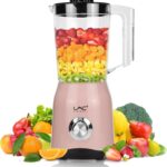 Blender for Smoothies,300W Personal Blender and Grinder Combo for Kitchen with a 54oz Portable Smoothie Cups,Shakes,Juices,Frozen Drinks and a 12oz Coffee Cup with Seal Cover for Coffee Beans