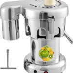 VBENLEM Commercial Juice Extractor Heavy Duty Juicer Aluminum Casting and Stainless Steel Constructed Centrifugal Juice Extractor Juicing both Fruit and Vegetable