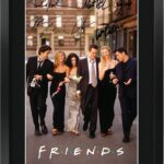 HWC Trading Friends TV Show Poster Signed 16″ x 12″ Framed Gift Printed Autograph Print Photo Picture Display – 16 x 12 Inches Framed