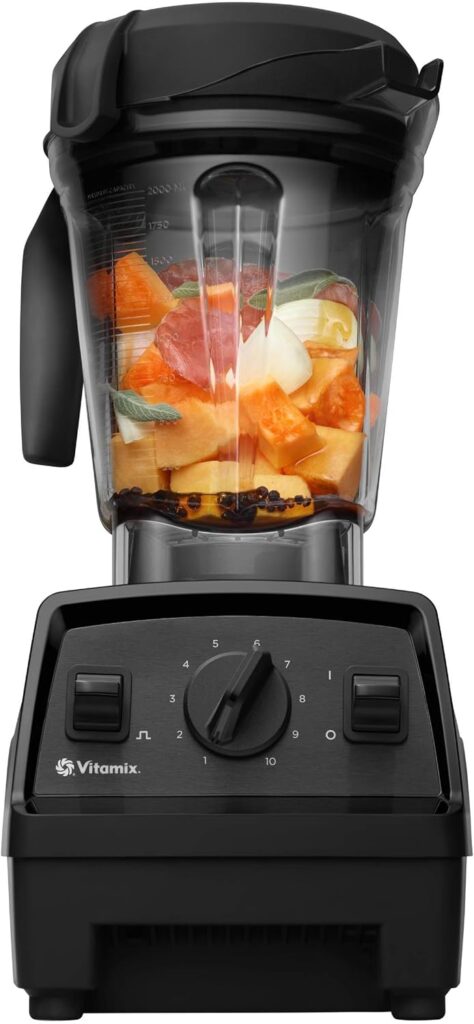 Vitamix Explorian Blender, Professional-Grade, 64 oz. Low-Profile Container, Black – 65542 (Renewed Premium)