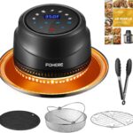 Air Fryer Lid for Instant Pot 6Qt/8Qt, 7 in 1 with LED Touchscreen, Turn Your Pressure Cooker Into in Seconds, Air Fryer Accessories and Recipe Cookbook Included