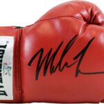 Mike Tyson Authentic Signed Right Hand Red Everlast Boxing Glove BAS