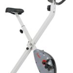 Sunny Health & Fitness Exercise Bike w/Pulse Sensors & Adjustable Cushion Seat, Home Cardio Training Machine for Adults/Seniors’ Indoor Cycling Workout, Optional Compact Foldable or Electro-Magnetic