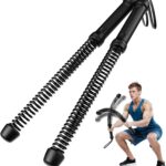 2PCS Weighted Ropeless Battle Ropes for Home Gym, Heavy Duty Arm Exerciser for Strength Training, Portable Battle Rope for Advanced Workouts and Core Muscle Building