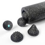 5-in-1 Foam Roller Set for Muscle Recovery – Includes Yoga Roller, Massage Ball, Peanut Ball, Cone, and Acupressure Disc – for Back, Legs, and Full Body Relief