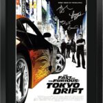 HWC Trading The Fast and the Furious Tokyo Drift Lucas Black 16 x 12 inch Framed Gifts Printed Poster Signed Autograph Picture for Movie Memorabilia Fans – 16″ x 12″ Framed