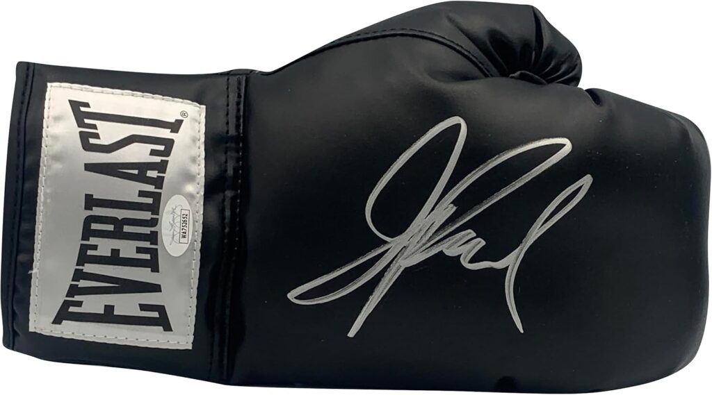 Jake Paul Autographed Black Boxing Signed Glove JSA COA