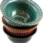 Handmade pottery jewelry holder – Artisan ceramic bowl for rings, earrings, necklaces and more