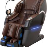 Space Walk & Ankle Stretch 4D Massage Chair Full Body, Unique 2026 Zero Gravity SL-Track Shiatsu Massage Chair Recliner, Electric Calfrest Extension & Foot Rollers, AI Voice Control S002 Black