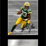 Aaron Jones Pre Printed Signature Signed Mounted Photo Display #11 Printed Autograph Picture