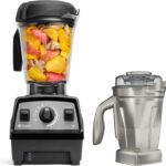 Vitamix Propel Series 750 Blender + Stainless Steel Container, Four Blending Programs, Self-Cleaning Program, Professional-Grade Blender for Smoothies, Soups and More, Stainless-Steel Blades, Black