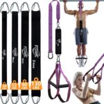 Fitarc Pull Up Assistance Bands Set,Pull Up Assist Strap with Handle,14 Levels of Assistance Up to 300LBS, Purple