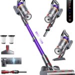 Cordless Vacuum Cleaner, 600W 50KPA 65 Mins Vacuum Cleaners for Home, Cordless Stick Vacuum with Powerful Suction, Wall Mount Charging Dock, Rechargeable Vacuum for Pet Hair/Carpet/Hardwood Floors