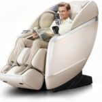 4D Massage Chair Full Body, 166° Flexible Track, 18 Modes, 11 Techniques, 36 Airbag Massage, with Yoga Stretch, Foot Massage, Zero Gravity Massage Recliner（Beige）