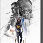 Basketball Superstar Nikola Jokic Signed Poster For Kids Fans Room Bedroom Wall Decor-Sports Star Posters Canvas Art Framed Print Picture For Teen Boy Birthday Gifts