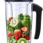 For Vitamix Blender Pitcher 64oz, Upgrade Leak-Proof Replacement for Vitamix 5200 5300 6500 7500 Pro200 Vita-Prep VM0103 VM0102 E310 Classic/Commercial Series Blender Cup, 64oz Container (64 OZ High)