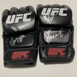 SEXY UFC Ring Girl Signed Glove Arianny Palmer Blair Wren IP Beckett BAS COA b – Autographed MLB Gloves