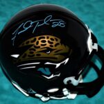 Fred Taylor Signed Autographed Jacksonville Jaguars Mini Helmet with BLUE Signature JAGS + BECKETT BAS COA – Autographed NFL Mini Helmets
