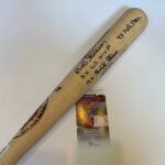Topps Bob Gibson X World Series Mvp 9X All Star 9X Glove Signed Bat Jsa Coa – Autographed Mlb Gloves