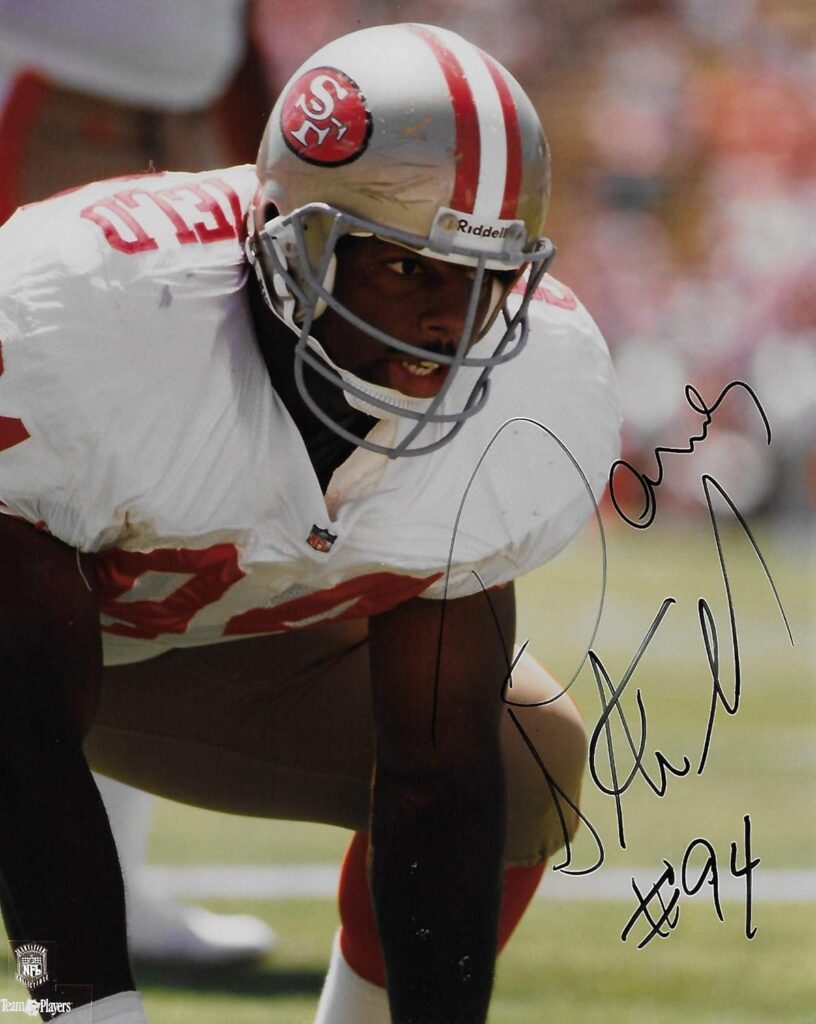 Dana Stubblefield San Francisco 49ers signed autographed, 8×10 Photo, COA will be included