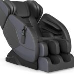 2025 Massage Chair Recliner,Lower Back with Calf Heating,Full Body Airbag Massage,One Touch Zero Gravity,Foot Roller and Bluetooth,Apply Home and Office,Black