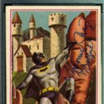 YVONNE CRAIG PSA DNA Coa Hand Signed 1966 Batman Card #43A Autograph