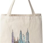 Moonlight Makers 100% Cotton Canvas, Natural Tote Bag, Full-Color Tote, Funny Design – Location