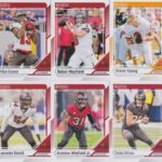 New 2024 Panini Donruss TAMPA BAY BUCCANEERS Complete Football Card Team Set (Bucky Irvin RATED ROOKIE) – 12 Card Complete Team Set w/Rookies